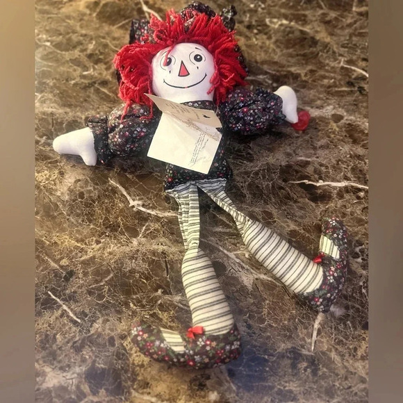 Vintage 1994 United Federation‎ OF Doll Club Conference RAGGEDY ANN. 16 inches. - Picture 4 of 16